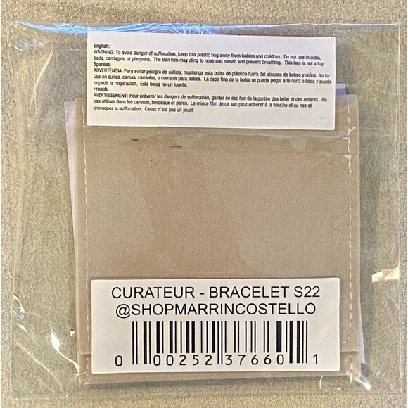 Marrin Costello Curateur Soleil Gold Topaz Dainty‎ Bracelet MSRP $150 NEW - Picture 6 of 8